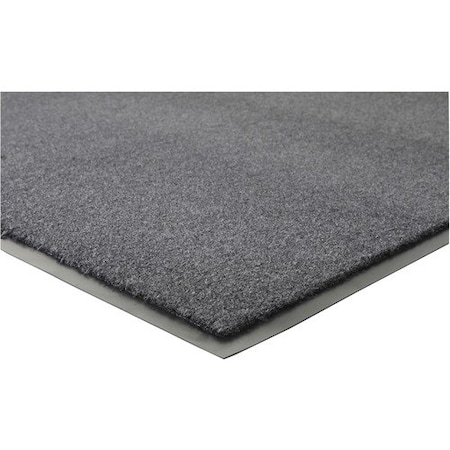 Genuine Joe Genuine Joe Indoor Mat, Moisture Absorbent, Vinyl Back, 4ft x6ft , Charcoal GJO56462